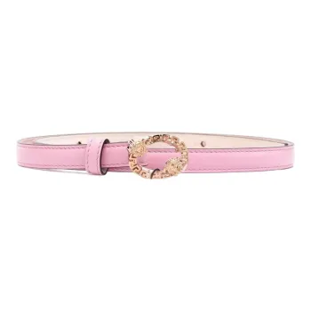 VERSACE Leather Belts Women's Pink