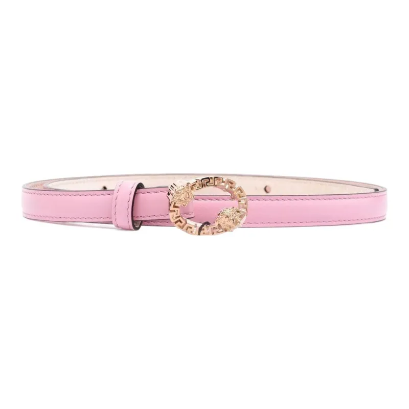 VERSACE Leather Belts Women's Pink-0