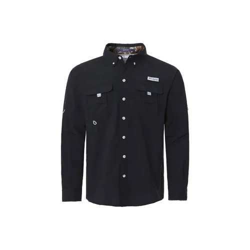 Columbia Shirts Men Black