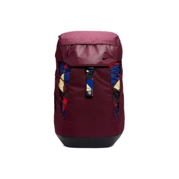 Nike Polyester Backpack Regular Unisex Nightfall Red Brown