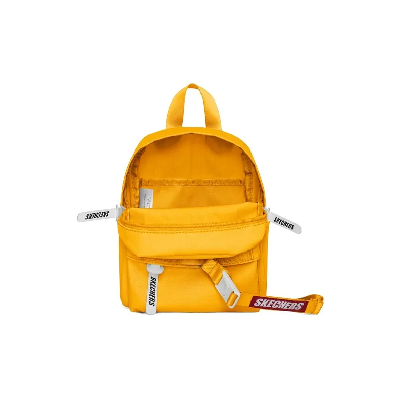 Skechers Fabric Backpack Regular Unisex Gold-3