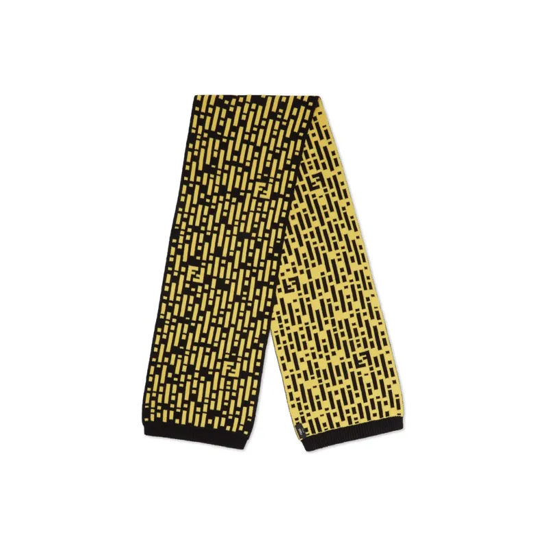 FENDI Knit Scarf Unisex Multicolor-2