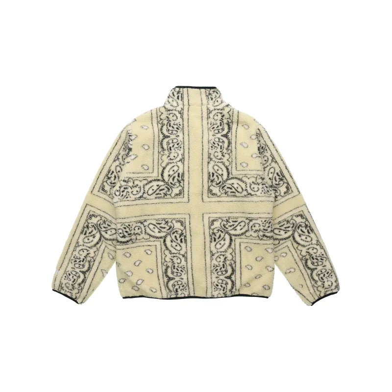 Supreme Reversible Bandana Fleece Jacket-1