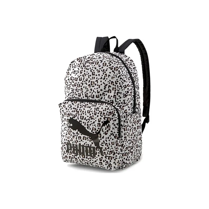 PUMA Fabric Backpack Regular Unisex Black White-0