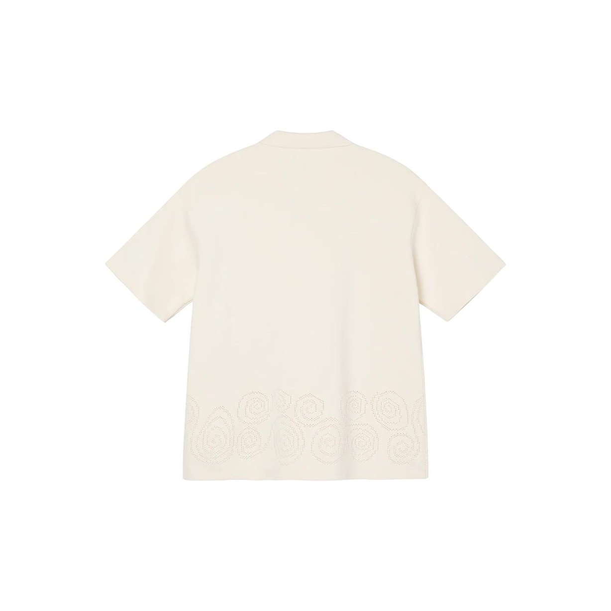 Stussy Perforated Swirl Knit Shirt Black L - POIZON Stussy Perforated Swirl Knit Shirt Black L - POIZON