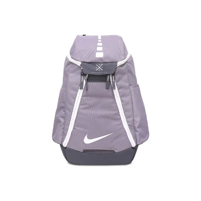 Nike Polyester Backpack Unisex Gray/Purple-0