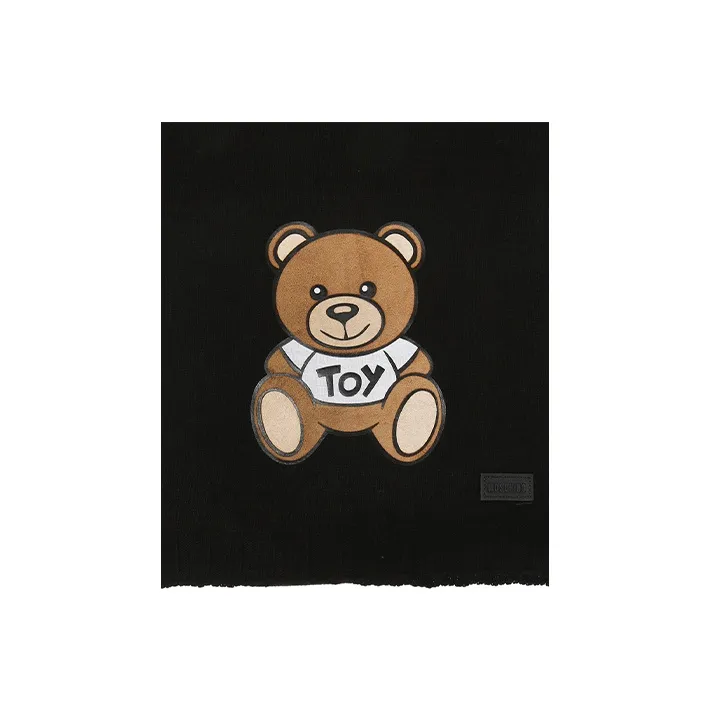 MOSCHINO Shawls Unisex Black-0