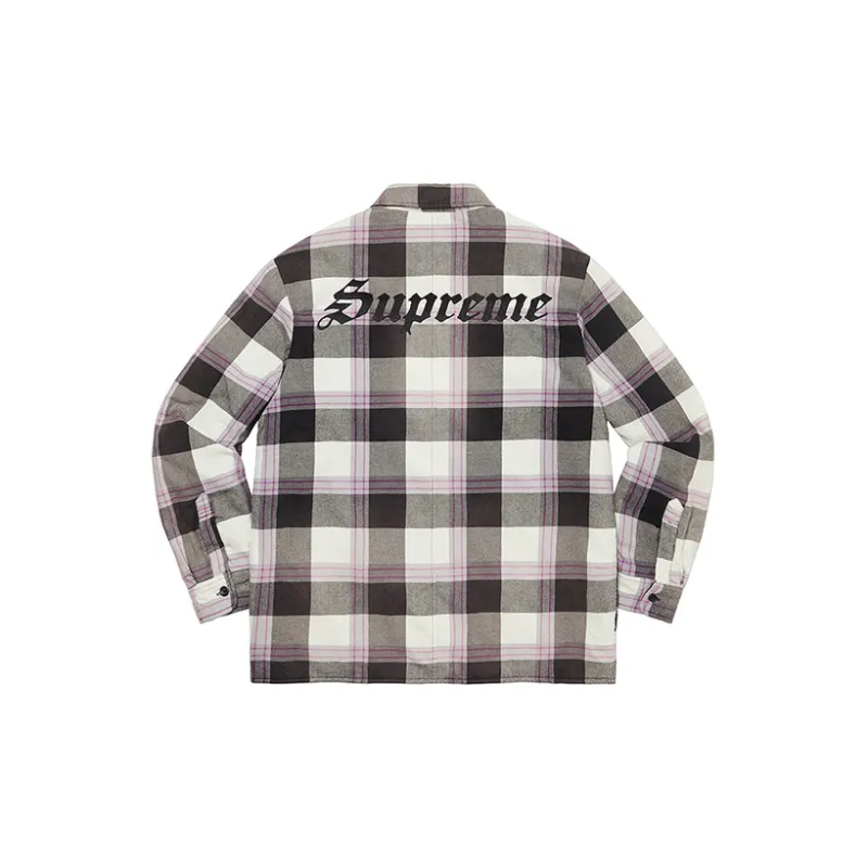 Supreme Quilted Flannel Shirt-3