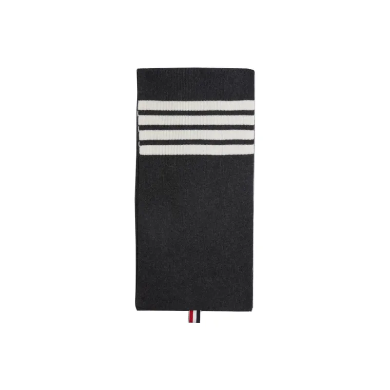 THOM BROWNE 4-bar Plain Weave Tie-1