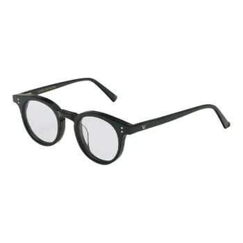 GENTLE MONSTER Plate Frame Round Eyeglass Frames Unisex Black