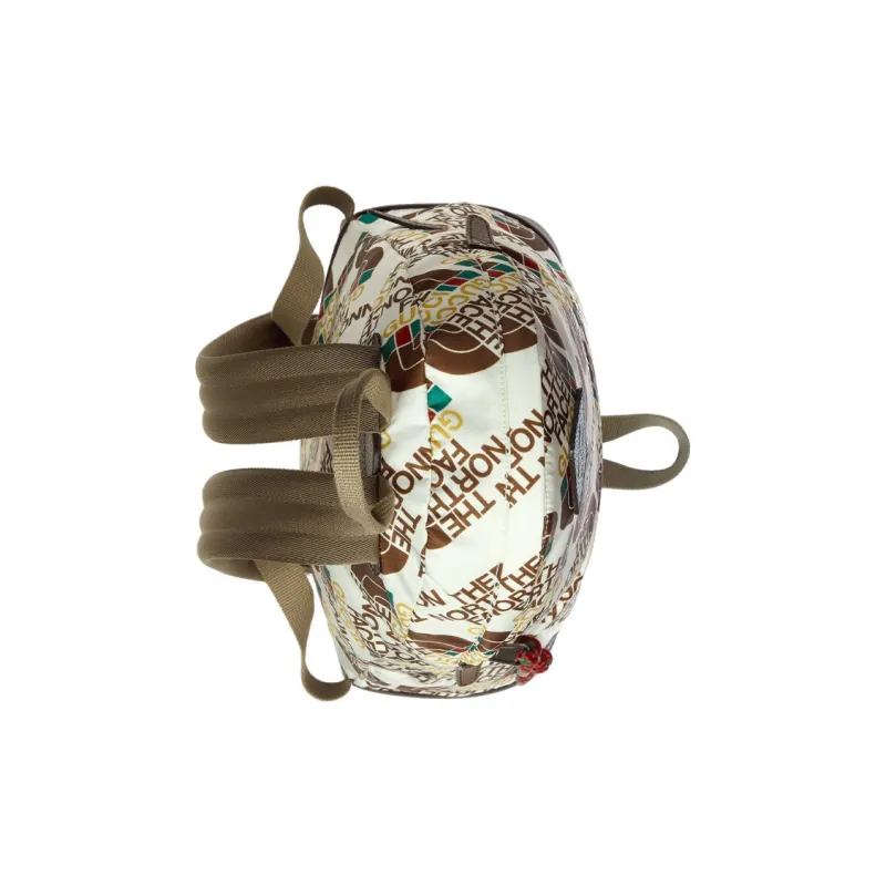GUCCI The North Face Collaboration Nylon Fabric Backpack Medium Size Unisex Beige, Brown & Multicolor-5