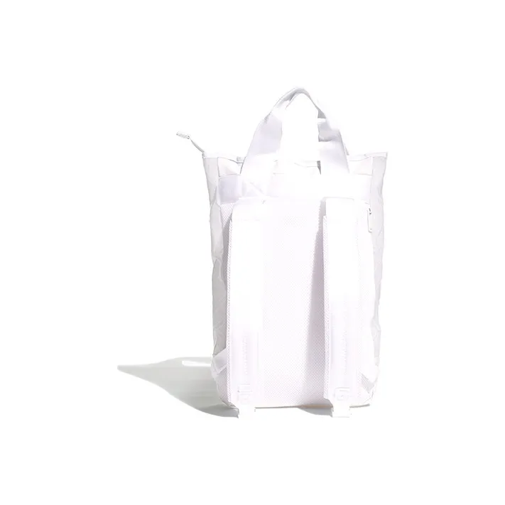 Adidas Originals Polyurethane Handbag Backpack Regular Unisex White-3