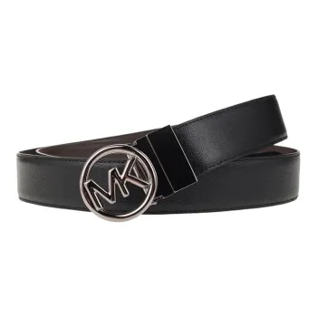 MICHAEL KORS Leather Belts Men Black