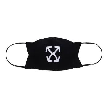 OFF-WHITE Logo Intarsia Mask