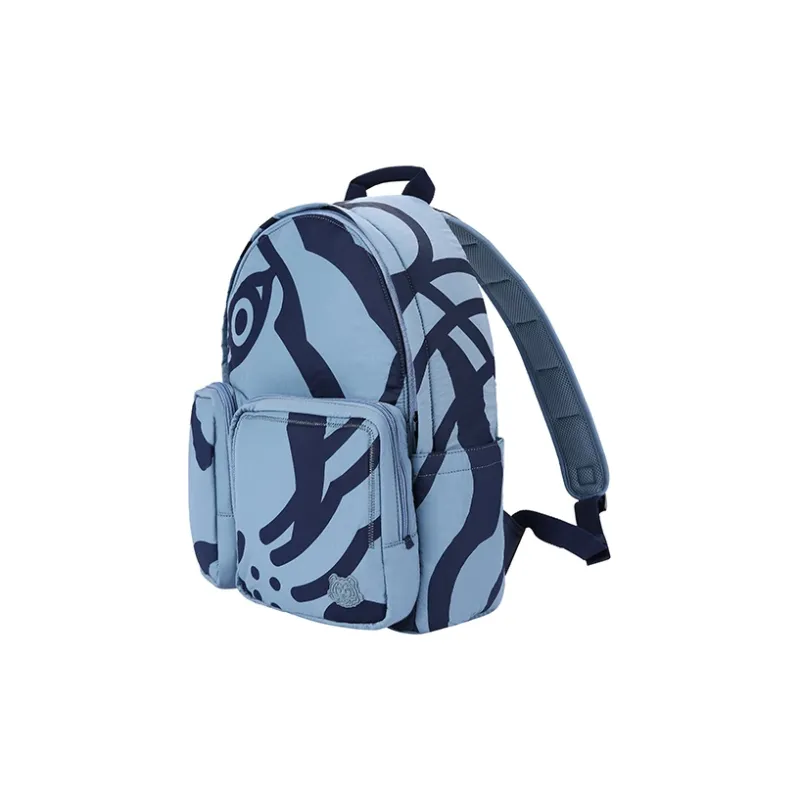 KENZO Polyamide Backpack Men's Light Blue-1