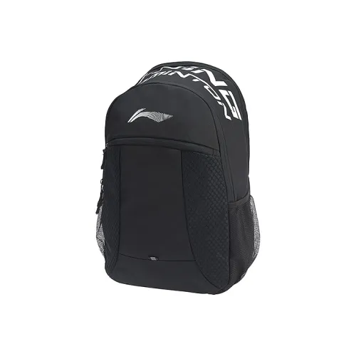 LiNing Polyester Badminton Racket Bag Backpack Regular Unisex Black