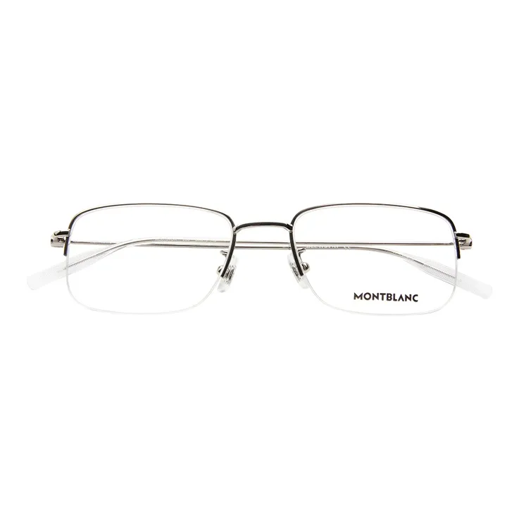 MONTBLANC Eyeglass Frames Men Silver-2
