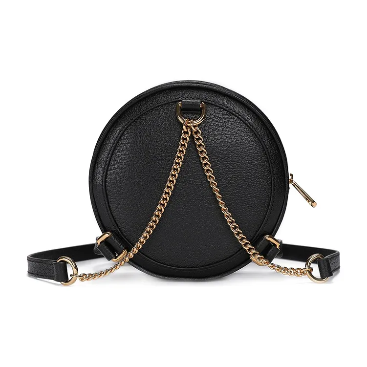 GUCCI Ophidia Leather Backpack Mini Women's Black-4