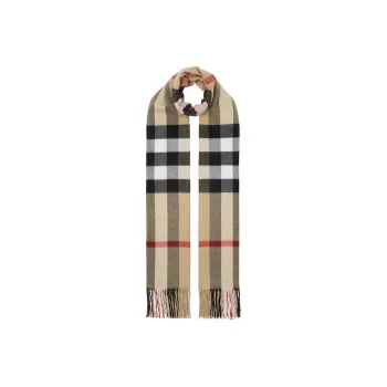 Burberry Vintage Check Cashmere Scarf