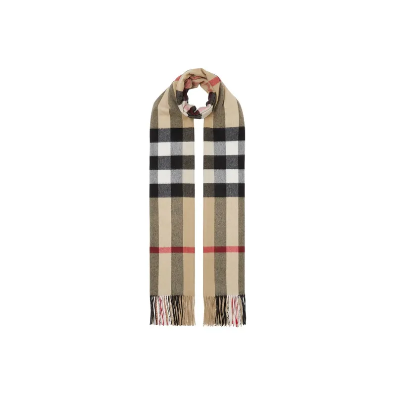 Burberry Vintage Check Cashmere Scarf-0