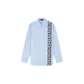 VERSACE Column Strip Long Sleeve Shirt