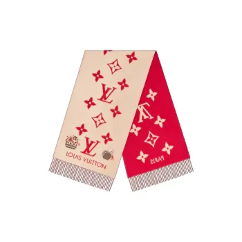 LOUIS VUITTON Cashmere Scarves Unisex