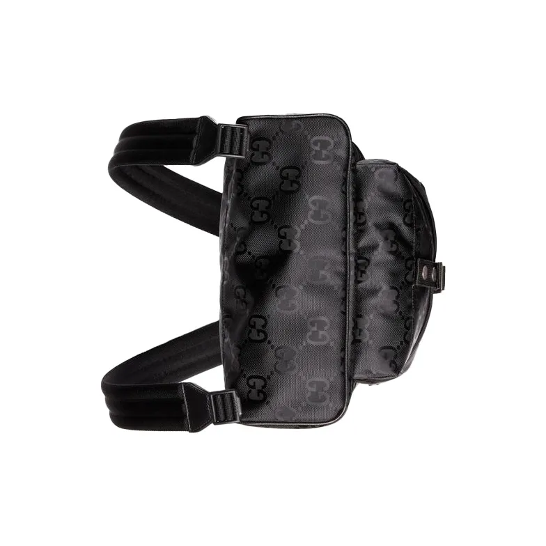 GUCCI Off The Grid Nylon With Leather Backpack Men's Black-5