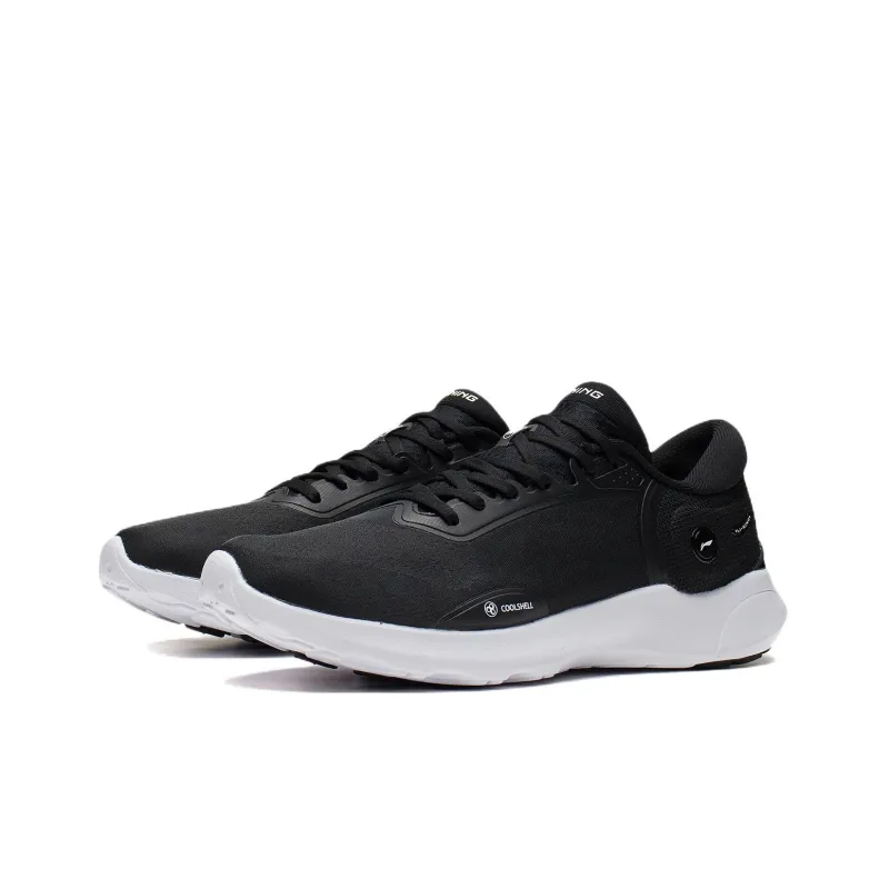 LiNing Qingyi Ls Anti Slip And Wear Resistant Breathable Low Top Sports Casual Shoes Black-2