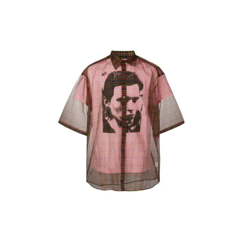 RAF SIMONS Shirts Men Red