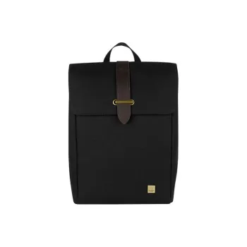 KNOMO Canvas Backpack Regular Unisex Black