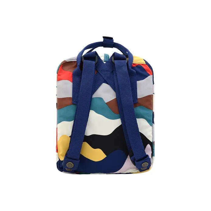 Fjallraven Polyester Backpack Mini Men's Dark Color Camouflage-3