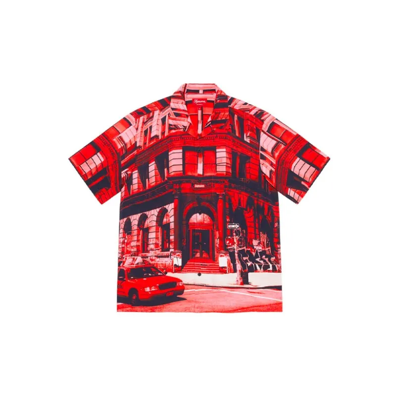 Supreme 190 Bowery Rayon S/S Shirt - Cheap Rcj Jordan Outlet
