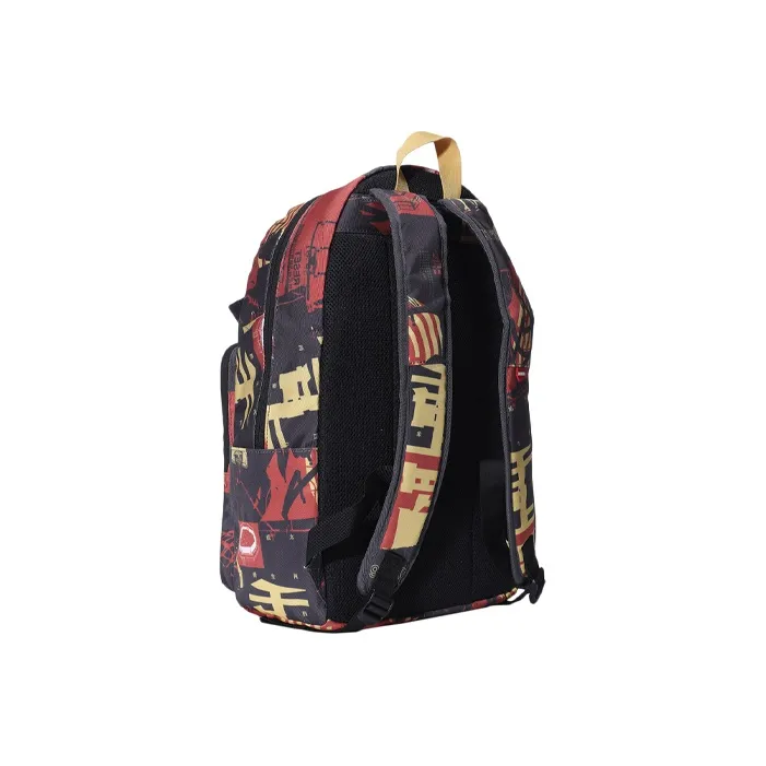LiNing Polyester Backpack Regular Unisex Orange Red Multicolor-1