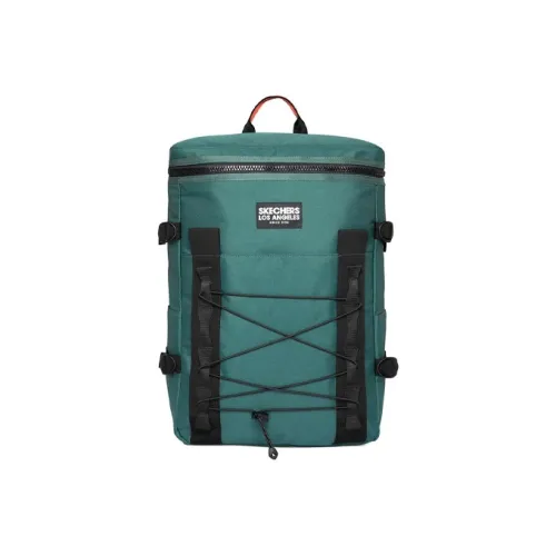 Skechers Polyester Yoga Backpack Regular Unisex Estate Green