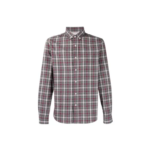 Brunello Cucinelli Checked Cotton Shirt