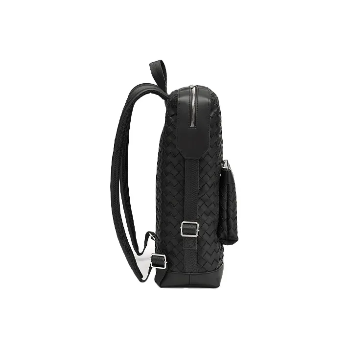 Bottega Veneta Hydrology Cow Leather Backpack Men's Black-1