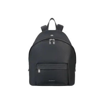 GIVENCHY Grained Leather Backpack Men's Black