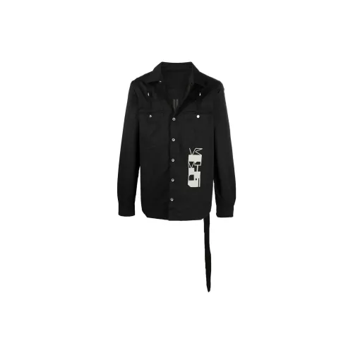 Rick Owens DRKSHDW Shirts Men Black