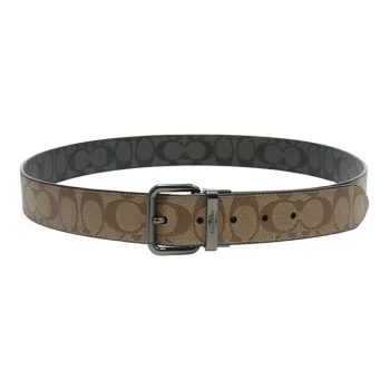 COACH Leather Belts Men