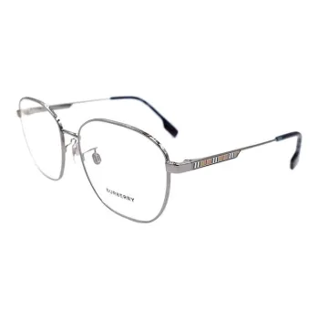 Burberry Eyeglass Frames Men Metal Gray