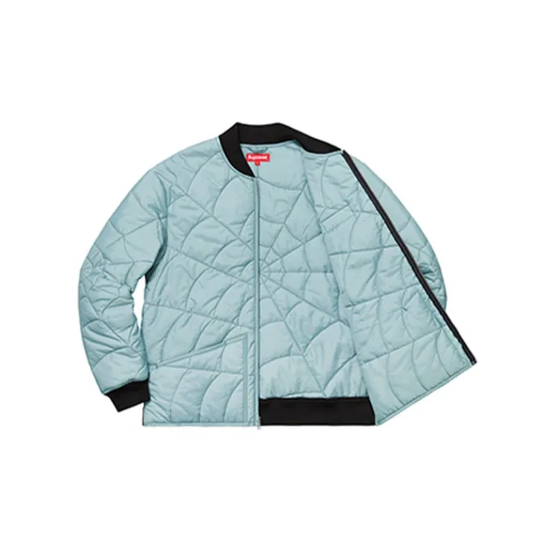 Supreme Spider Web Quilted Work Jacket-2