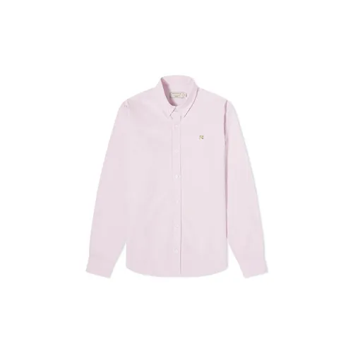 Maison Kitsune Shirts Men Pink