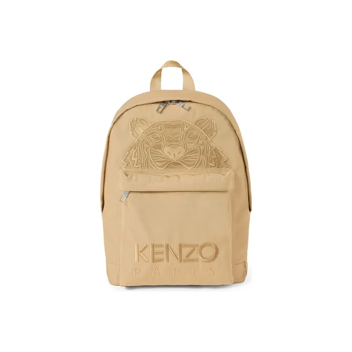 KENZO Kampus Canvas Backpack Women's Khaki-0