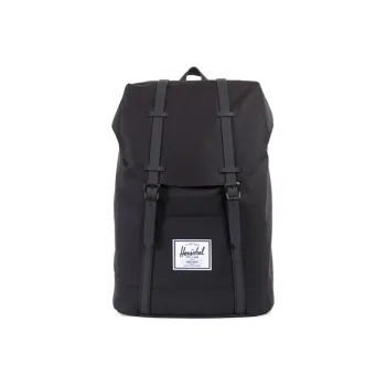 Herschel Polyester Travel Bags Backpack Regular Unisex Cool Black