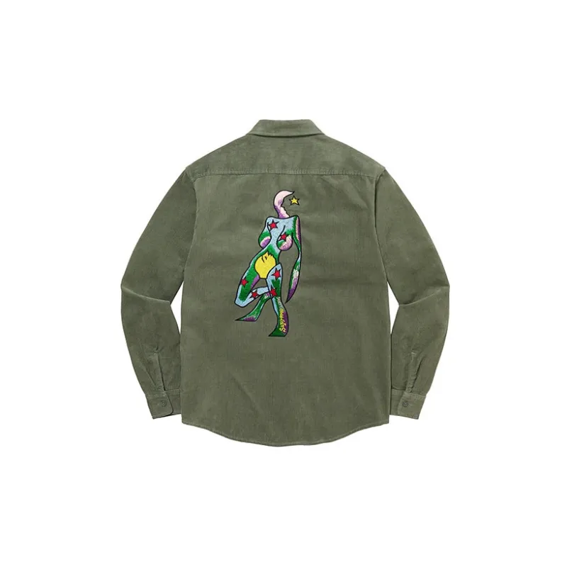 Supreme Gonz Corduroy Work Shirt-5