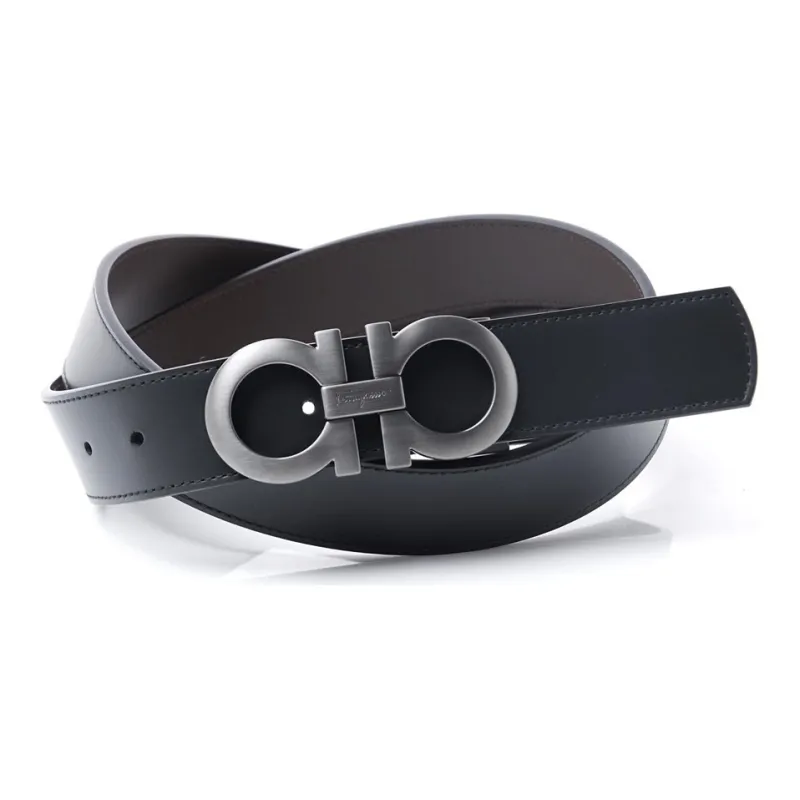 Ferragamo Reversible Gancini Belt-3
