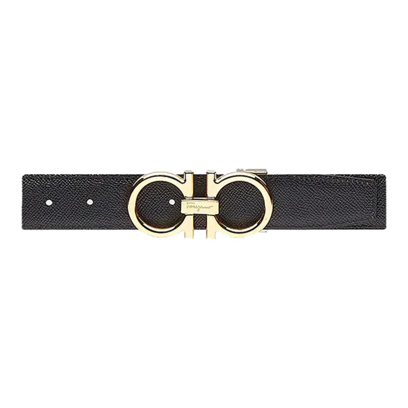 Ferragamo Gancini Buckle Reversible Belt-1