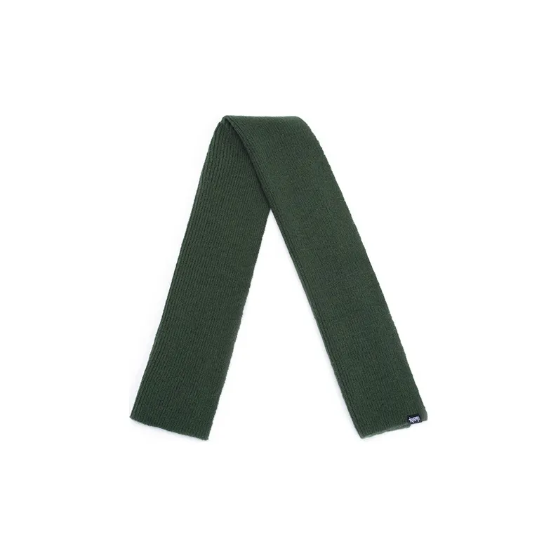 KENMO Knit Scarves Unisex Black/Khaki/Green-8