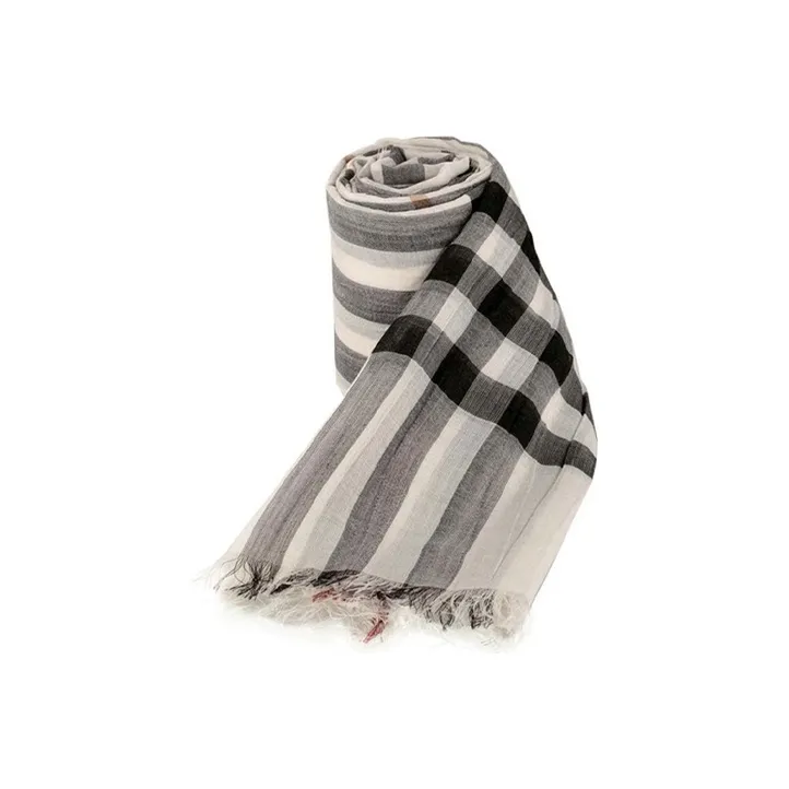 Burberry Knit Scarves Women's Ivory-1