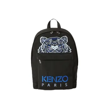 KENZO Polyester Backpack Men's Black